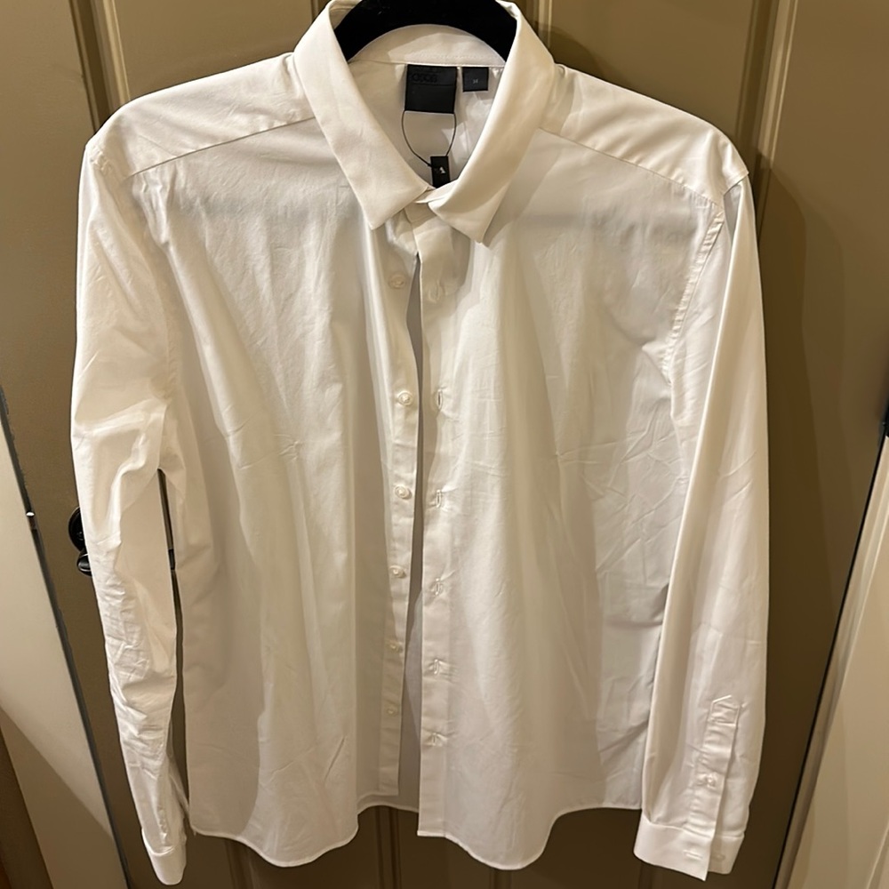 ASOS basic white Dress shirt